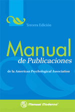 Cover of Manual de Publicaciones de la American Psychological Association, 3a/Ed. (medium)