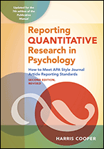 Cover of Reporting Quantitative Research in Psychology, Second Edition, Revised (medium)