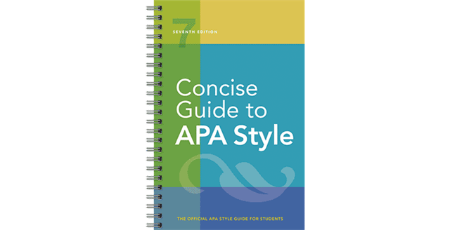 Concise Guide to APA Style, Seventh Edition
