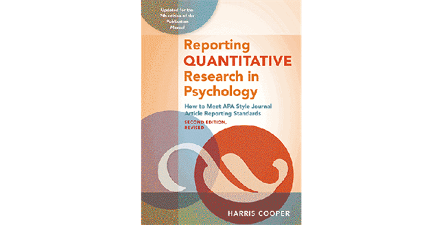 Reporting Quantitative Research in Psychology