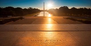 Lincoln Memorial steps