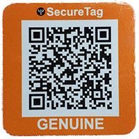 QR Secure Tag code example for APA Publication Manual